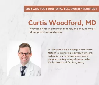 Curtis Woodford Recipient News item